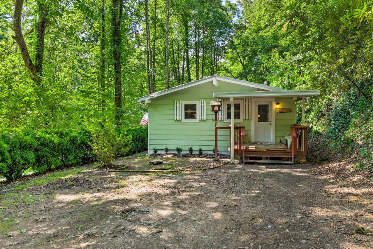 Tranquil Creekside Cottage With Deck And Lanai Franklin Zewnętrze zdjęcie